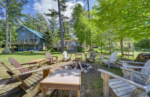 Rapid City Casa | 21 Mi to Slopes! Torch Lake Home with Private Beach