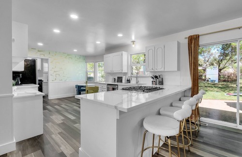 Tulsa Casa | 2300 sqft. Cozy Getaway w/ King Bed, Office & Fenced Backyard