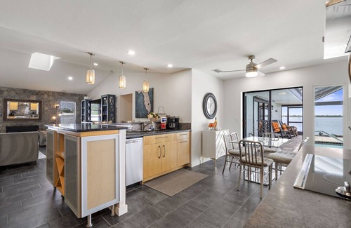 Gulf Cove Casa | Waterfront Retreat w/ Pool, Hot Tub & Dock Access