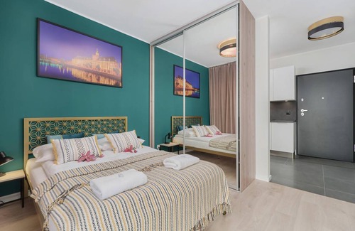 Wroclaw City Center Apartamento | 29 m² Estudio ∙ 3 personas