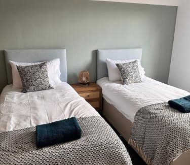 East End Apartamento | 2BR Flat Free Parking Near Glasgow Green
