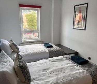East End Apartamento | 2BR Flat Free Parking Near Glasgow Green