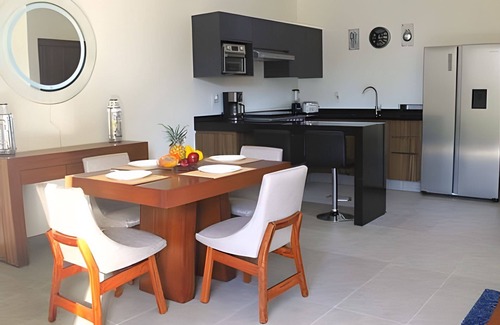 Mezcales Casa | 2BR Planta Baja/Balcón Alberca Playa a minutos