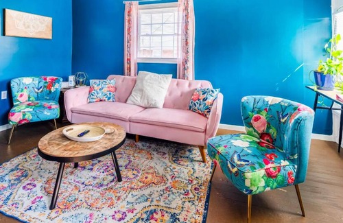 Dayton Apartamento | 2br House in Walnut Hills+Near UD+50inTV+Fully Equipped+Laundry+Sleeps 5 ppl