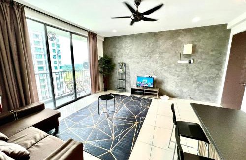 Hulu Kinta Apartamento | 2BR The Yeop Ipoh Homestay Apartment Casa Kayangan Bandar Meru Raya