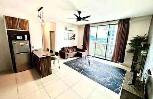 Hulu Kinta Apartamento | 2BR The Yeop Ipoh Homestay Apartment Casa Kayangan Bandar Meru Raya