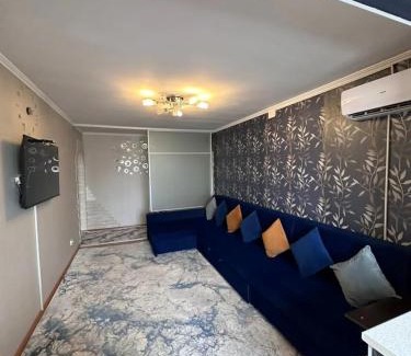 Bishkek Apartamento | 3-х комнатная квартира в 5 МИКР 104 серии 4/4