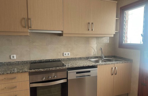 Cala Galdana Apartamento | Apartamento de planta baja con uso exclusivo de piscina privada y jardín