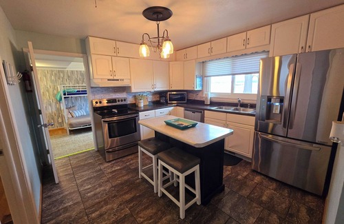 Detroit Lakes Casa | 3 Bed Lake Home, Beach Vibes, Located on DL Strip!