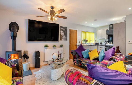 Street Cabaña | Alojamiento de 3 habitaciones en Glastonbury