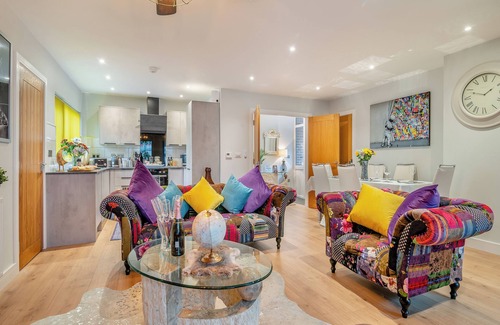 Street Cabaña | Alojamiento de 3 habitaciones en Glastonbury