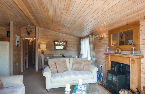 Bridgnorth Cabaña | Alojamiento de 3 habitaciones en Astbury, near Bridgnorth