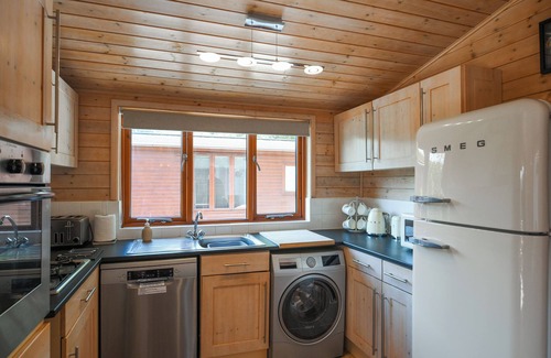 Bridgnorth Cabaña | Alojamiento de 3 habitaciones en Astbury, near Bridgnorth