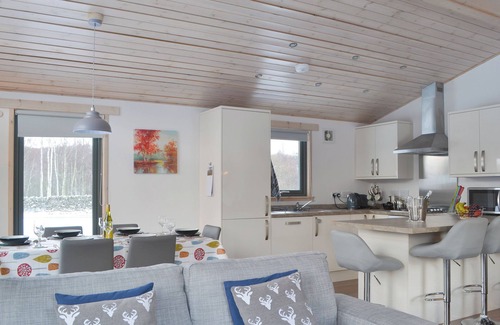 Newtonmore Cabaña | Alojamiento de 3 habitaciones en Glentruim, near Newtonmore