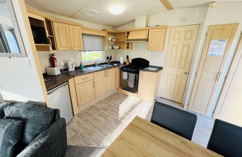 Shanklin Casa | Modern 3 Bedroom Caravan, Shanklin, Capacidad 6-8, WiFi gratis, Se aceptan mascotas