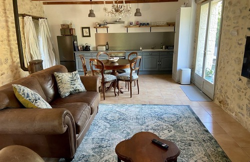 Meyrannes Apartamento | Apartamento-Exclusivo-Accès à la rivière-Baño privado-Vista al bosque