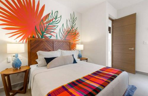 Akumal Casa | 3 bedroom luxury condo next to beach & pools, ac and internet