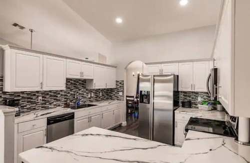 Mariner Casa | 3 BR Private Salt Water Heated Pool Home with Large Outdoor Patio!