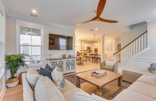 Palmetto Dunes Casa | 3 Decks & Water Views: Breezy Home in Hilton Head