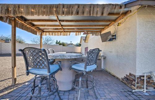 Westgreen Estates Casa | 3 Mi to Westgate Desert Home with Hot Tub in Peoria