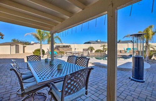 Westgreen Estates Casa | 3 Mi to Westgate Desert Home with Hot Tub in Peoria