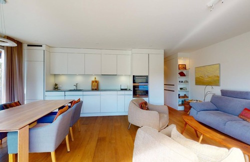 Celerina-Schlarigna Apartamento | 3-room apartment on the ground floor with direct access to the garden (Meadow is