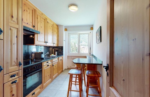 Sankt Moritz-Bad Apartamento | 3-room apartment on the 4th floor.