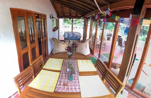 Sesquile Cabaña | Finca 3 habitaciones con piscina climatizada cerca de Laguna de Guatavita