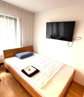 Wiesbaden Apartamento | 3-Wiesbaden Studio-Terrasse,WLAN,Parkplatz frei