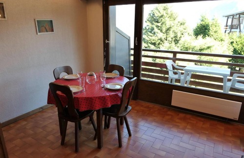 Le Bettex Apartamento | A 300m de las pistas de esquí, 1.o piso, vista montaña, balcón, parking, tv, 28m², Saint Gervais