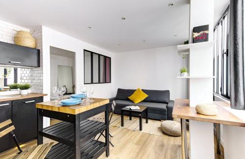 Quartier de la Folie-Mericourt Apartamento | 318 Suite Pivert - Superb apartment in Paris