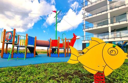 Kolobrzeg Apartamento | 365PAM - Westin House Rodzinny z 2 sypialniami - BASEN, JACUZZI, SAUNA, SALA FITNESS, PLAC ZABAW, PARKING W CENIE