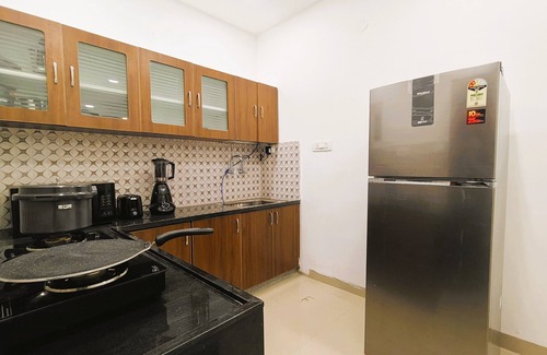 Banjara Hills Apartamento | 3bhk in Banjara Hills. Close to Rainbow Hospital, LVPEI, Virinchi Hospital,