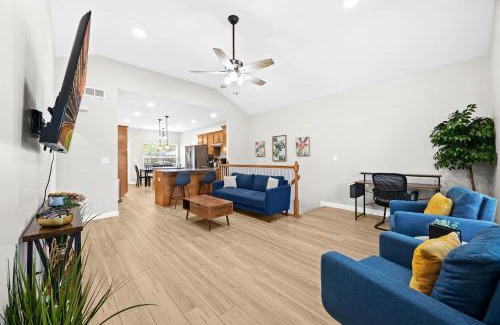 Clarksville Apartamento | 3BR 2BA Home with King Queen & Twin Beds