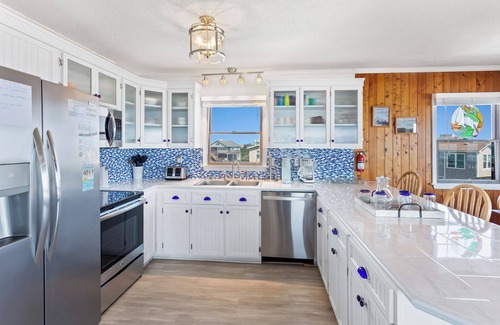 South Nags Head Casa | 3br Oceanfront Duplex, views, sunrise!