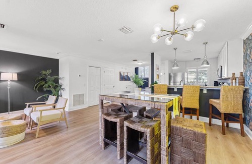 St. Augustine Beach Casa | 3BR Townhome Steps from St. Augustine Beach