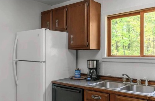 Hamburg Cabaña | 4 person tailgater rustic modern secluded cabin