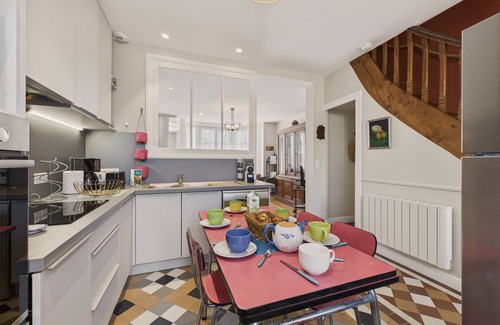 Pleneuf-Val-Andre Chalet De Esquí | A 400 m de la playa, jardín, casa para 6