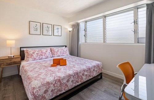 McCully - Moiliili Apartamento | 401 FREE Parking 10 min beach 2b-Waikiki Ala Moana