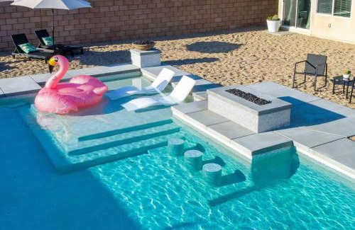 Desert Hot Springs Villa | 4BR Desert Paradise Saltwater Pool/Spa & View