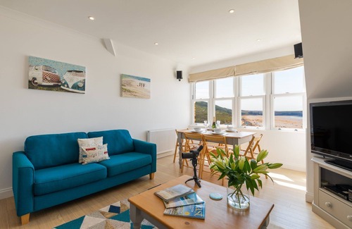 Woolacombe Apartamento | 5 Hartland, sleeps 5 with sea view