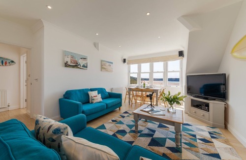 Woolacombe Apartamento | 5 Hartland, sleeps 5 with sea view