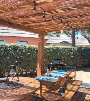 Le Barcares Complejo | 5 min voiture village de Noël joli mas de pêcheurs rénové classé 4 étoiles 8 couchages