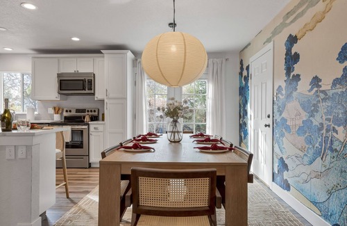 Northwest Arvada Casa | 5BD Japanese-Themed w/ Hot Tub, Movie Room & Games