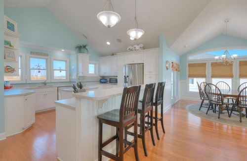 Caswell Beach Casa | 5BR/4.5BA Home - Oceanfront, Pool, Elevator, Ocean/ICW Views, Sleeps 10