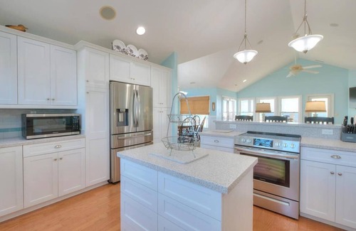 Caswell Beach Casa | 5BR/4.5BA Home - Oceanfront, Pool, Elevator, Ocean/ICW Views, Sleeps 10