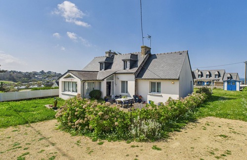 Trevou-Treguignec Chalet De Esquí | Casa 6 adultos y 2 niños – jardín – a 150m de la playa