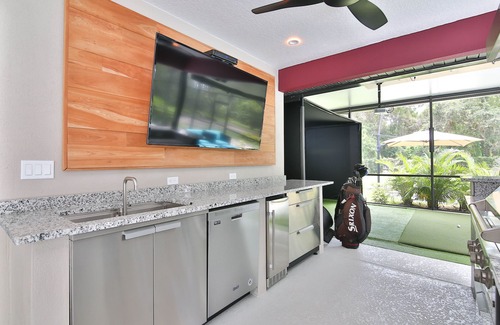 Trailer Estates Casa | 6 Bed 4 Bath Home Heated Pool Spa & Golf Simulator