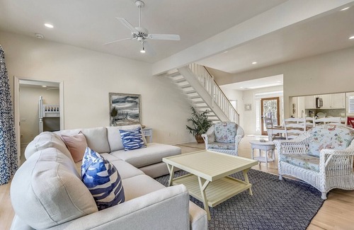 Oceanside Casa | 6 Ruddy Turnstone - Private Sea Pines Home with Pool | Short Walk to the Beach!
