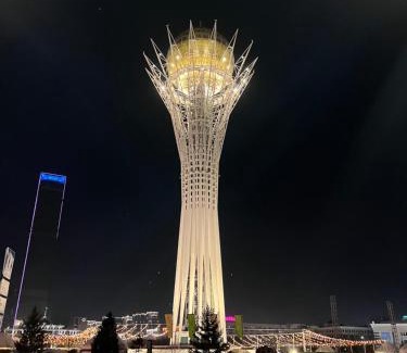 Nur-Sultan Apartamento | 7 Топовая локация у Байтерека для 1-4 чел, комфортно, как дома
